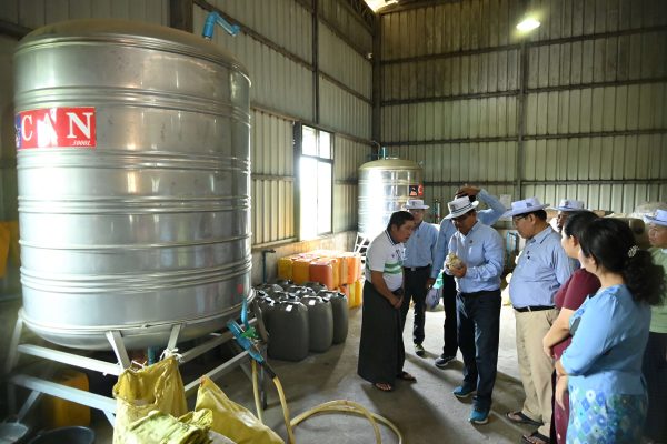 ကချင်ပြည်နယ်ဝန်ကြီးချုပ် မြစ်ကြီးနားမြို့နယ်အတွင်း မွေးမြူရေးလုပ်ငန်းများ ပိုမိုတိုးမြှင့်မွေးမြူထုတ်လုပ်နိုင်ရေး အသားတိုးဝက်နှင့်ကြက်မွေးမြူရေးခြံများအားကွင်းဆင်းစစ်ဆေး
