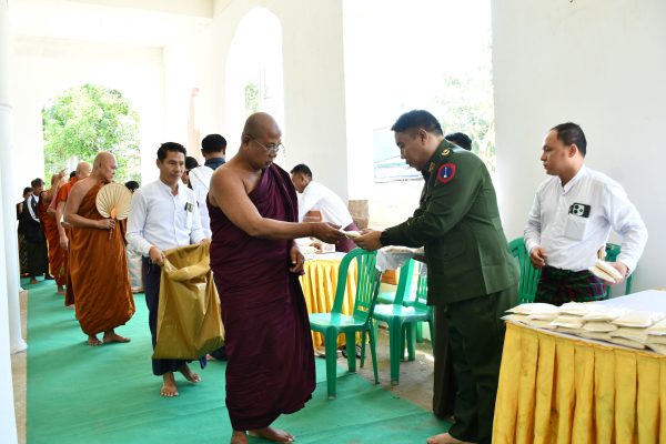 မြစ်ကြီးနားမြို့ရှိ ဆုတောင်းပြည့်တာဝတိံသာစေတီတော်မြတ်ကြီး ရွှေထီးတော်တင်လှူပူဇော်ခြင်း၊ ဗုဒ္ဓါဘိသေကပူဇာမင်္ဂလာနှင့် သံဃဒါန ဆွမ်းဆန်စိမ်းလောင်းလှူပွဲ မဟာမင်္ဂလာအခမ်းအနားကျင်းပပြုလုပ်၊ (၂၆)ကြိမ်မြောက် မြန်မာ့ရိုးရာယဉ်ကျေးမှု အဆို၊ အက၊ အရေး၊ အတီးပြိုင်ပွဲ ဝင်ရောက်ယှဉ်ပြိုင်ပြီး ပြန်လည်ရောက်ရှိလာကြသော ကချင်ပြည်နယ်ကိုယ်စားပြုအသင်းအား လေဆိပ်၌ ကြိုဆို